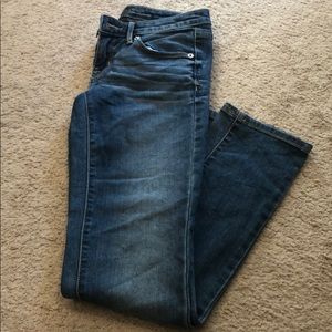 Mossimo Mid Rise Straight Jeans Size 0/25 S NWOT